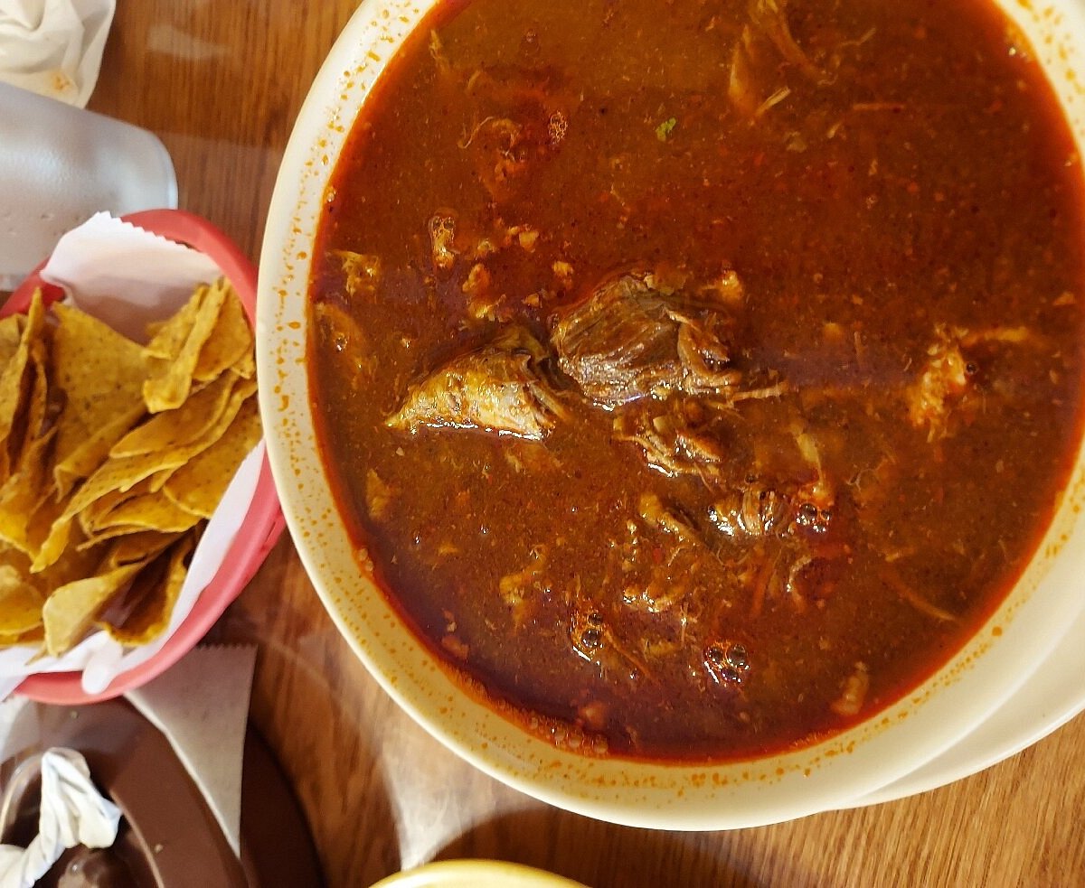 El Cabrito signature dishes Birria de ChivoTortaQuesabirria﻿﻿